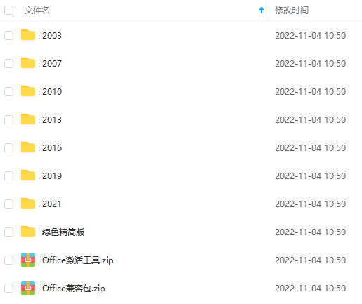 office2003-2021软件和激活工具